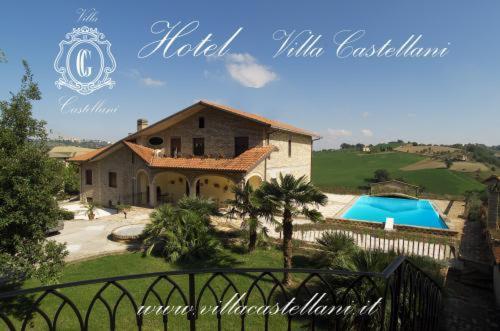 Hotel Villa Castellani Mogliano Eksteriør billede
